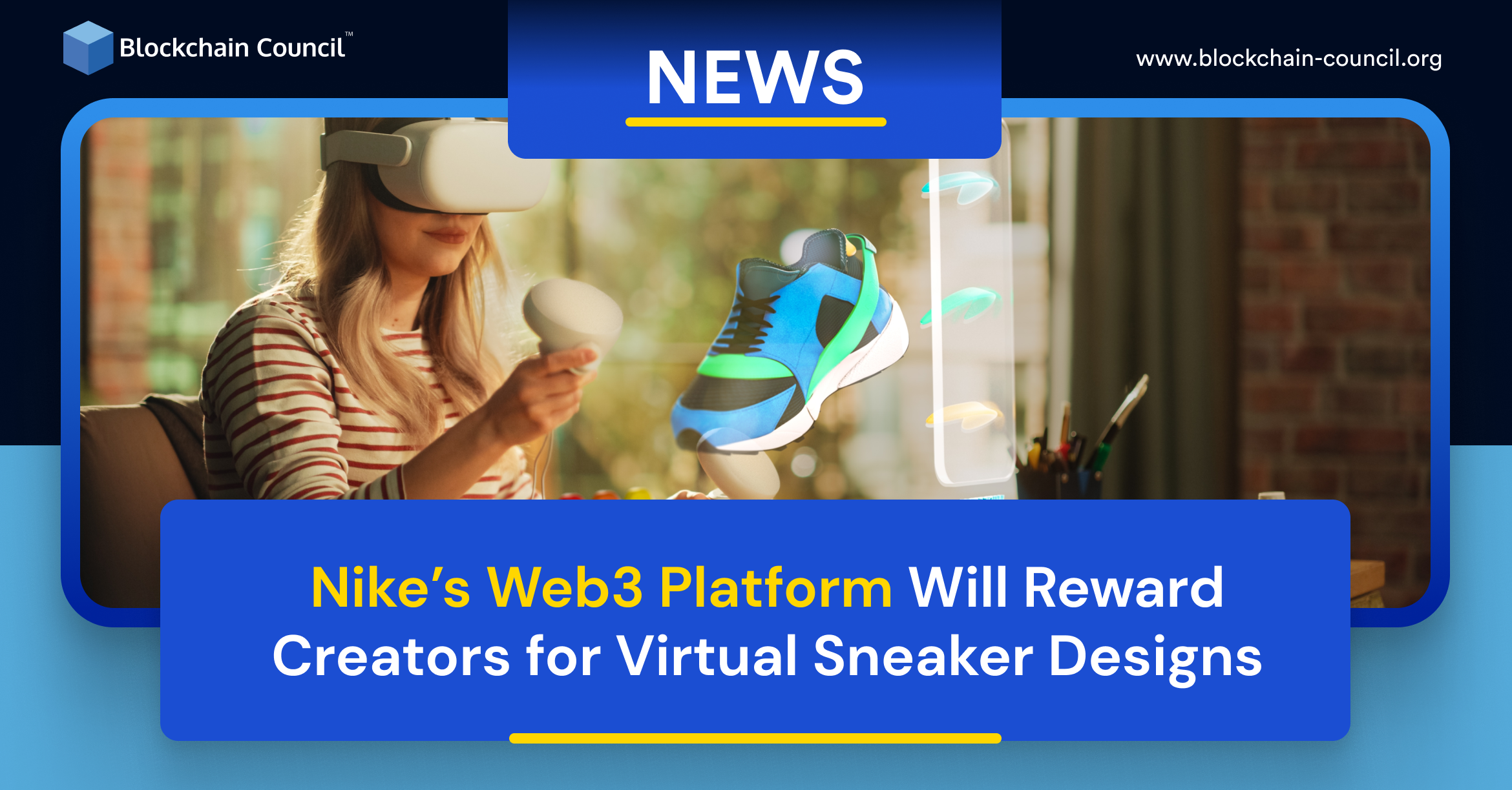 Nike's Web3 Platform Will Reward Creators for Virtual Sneaker Designs -  Blockchain Council